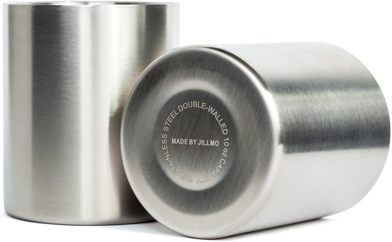 Drinkware | Custom Name | 10oz Stainless Whiskey Glasses