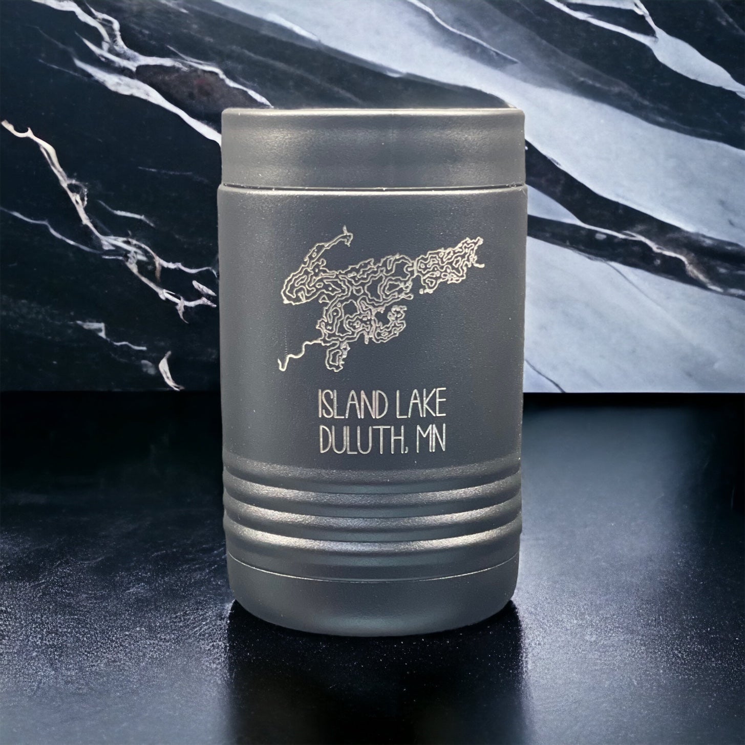 Personalized Stainless Steel Insulated Beverage Can Holder