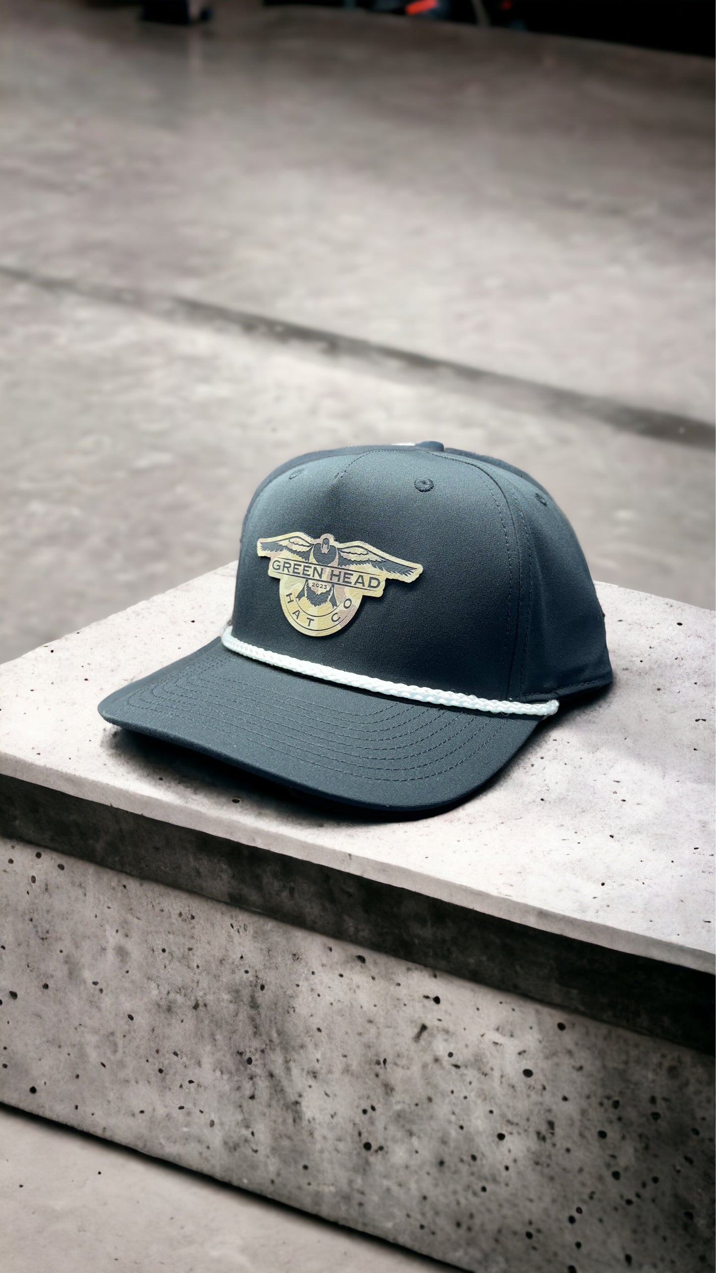 Clothing | Green Head Hat Co. 5 Panel | Duck Camo Hat