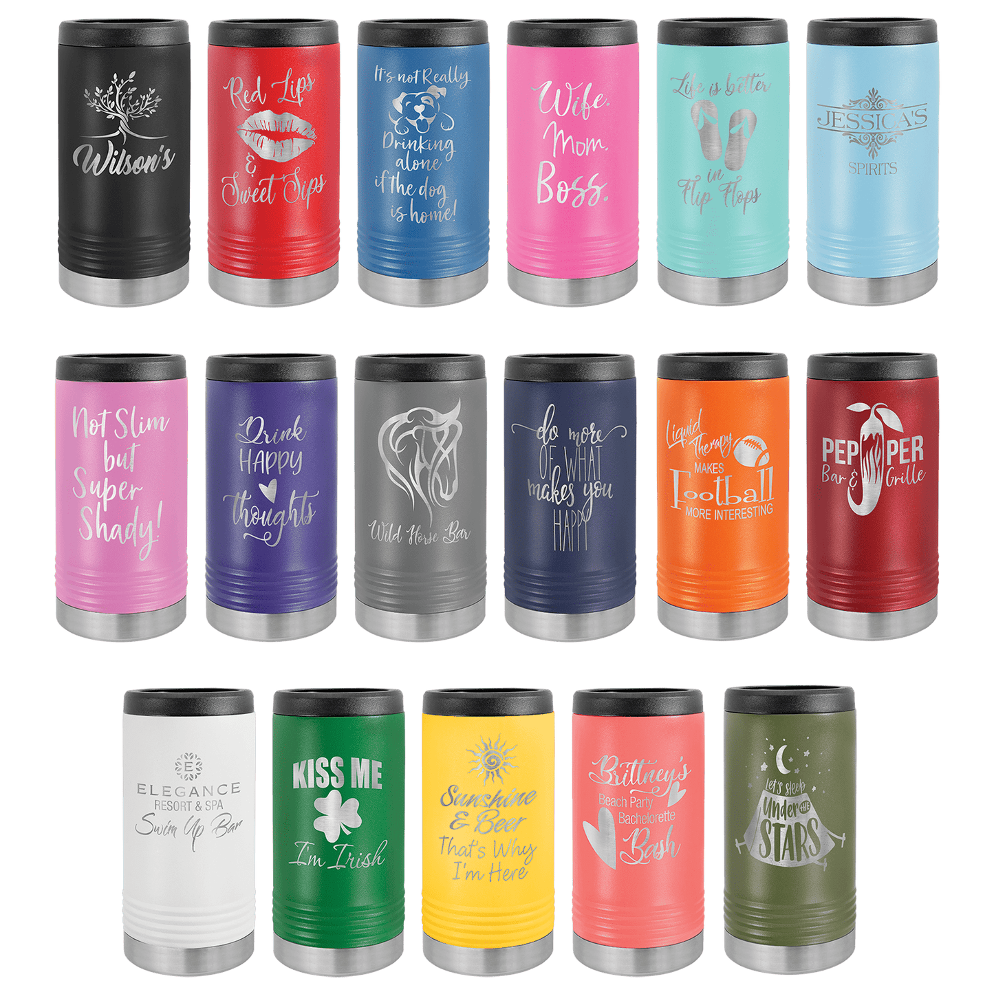 Wedding | Insulated Can Beverage Holder