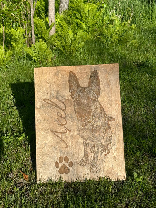 Wooden Sign | Memorial | 16x24