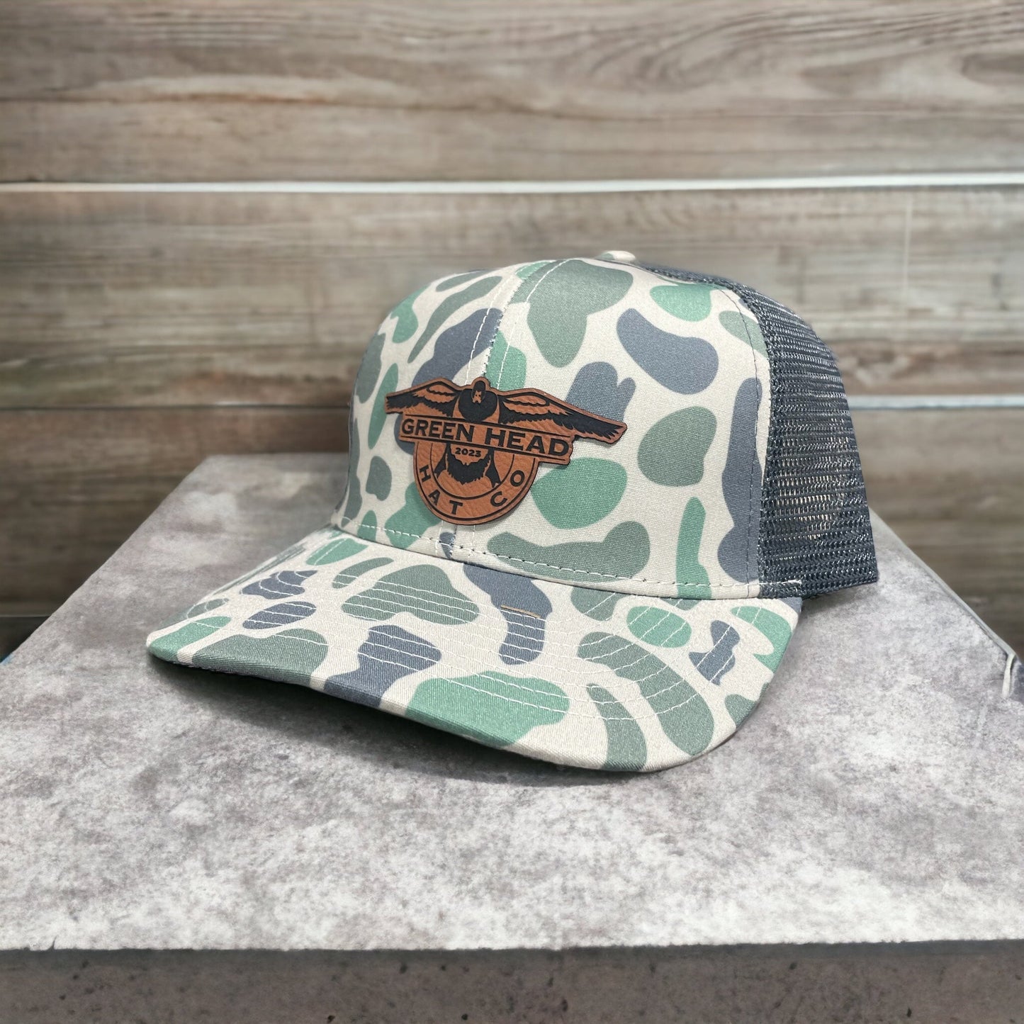 Clothing | Green Head Hat Co. Camo Hat - Customized