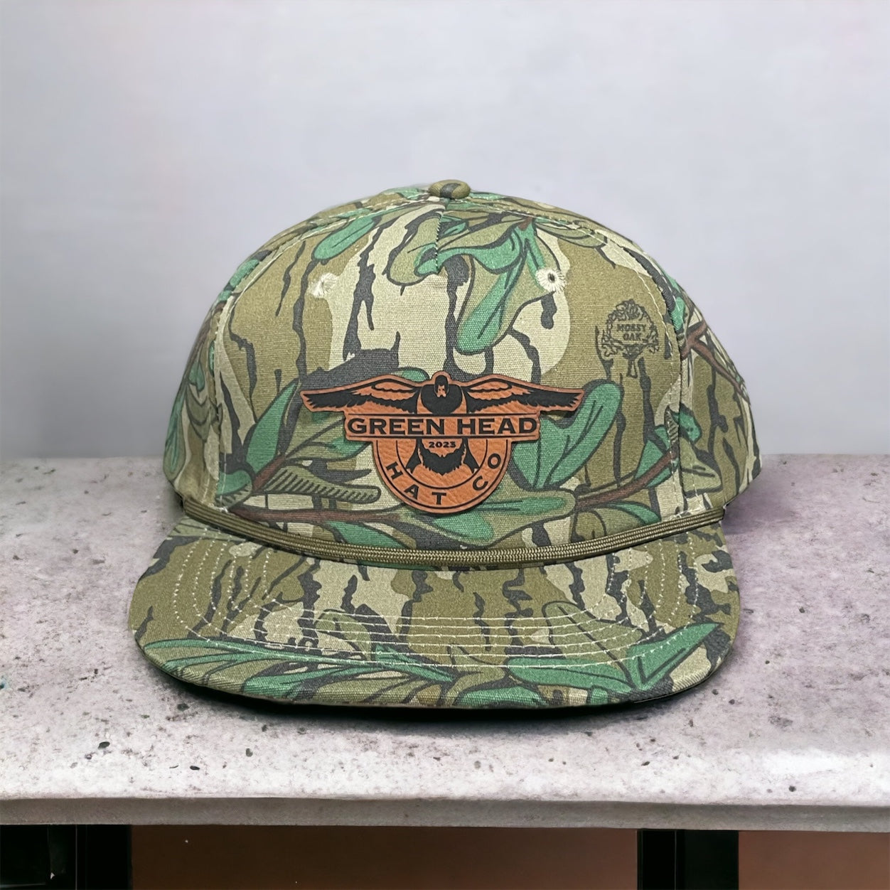 Clothing | Green Head Hat Co. Logo Camo Hat