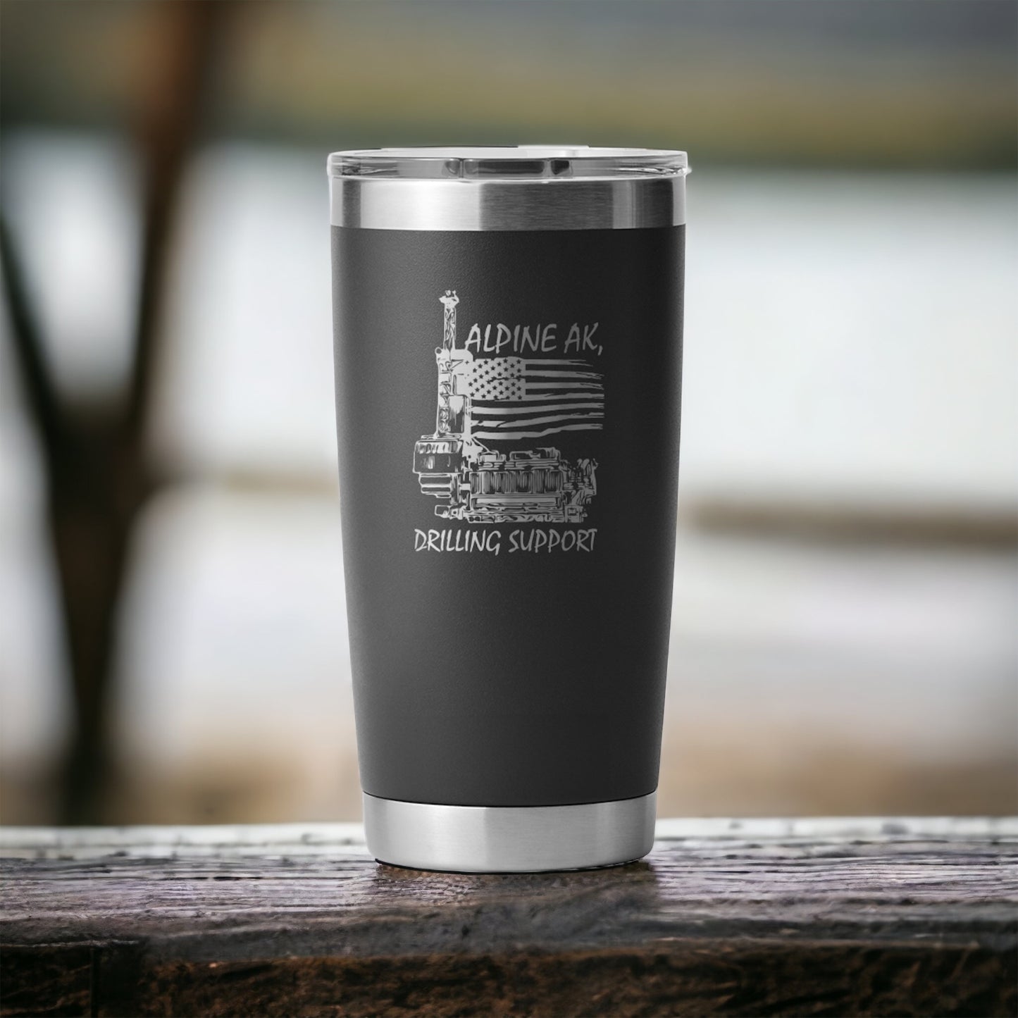 Drinkware | Alpine AK Oil Rig 20oz Tumbler