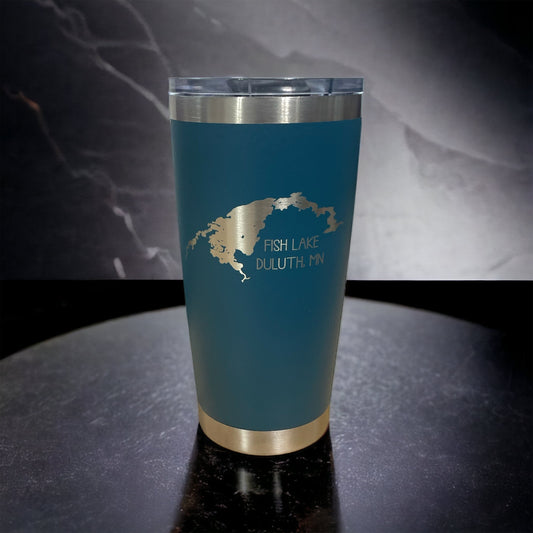 Drinkware | Fish Lake | 20oz Lake Tumbler