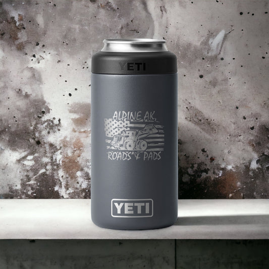 Drinkware | Alpine AK Roads & Pads 16oz YETI Colster