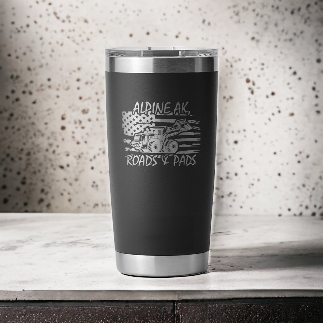 Drinkware | Alpine AK Roads & Pads 20oz Tumbler