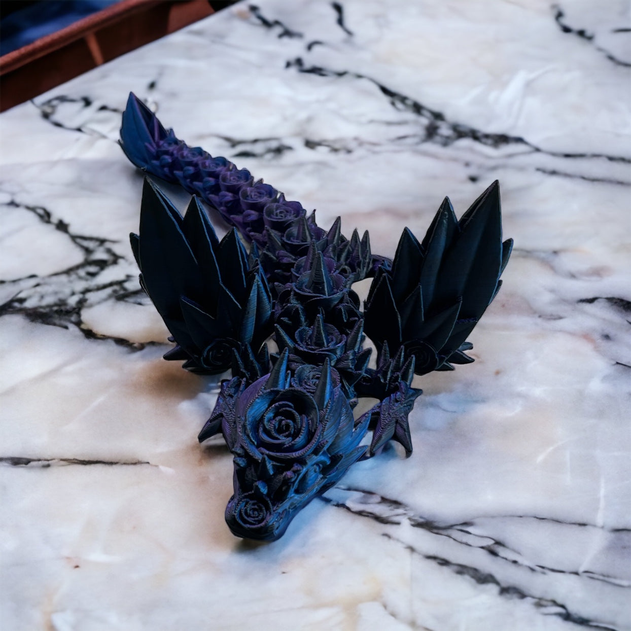 3D Print | Articulating Baby Rose Dragon