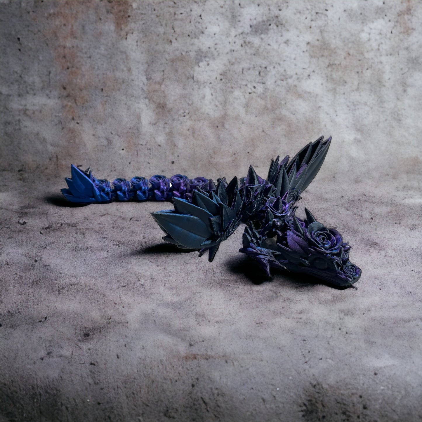 3D Print | Articulating Baby Rose Dragon