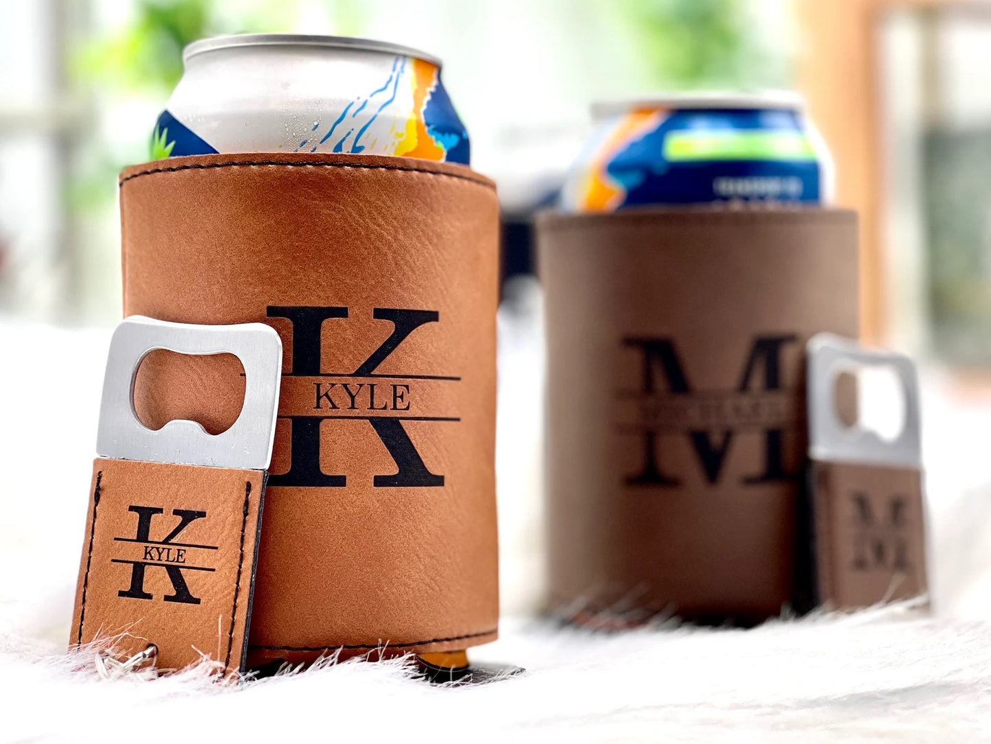 Wedding | Leatherette Can Koozie