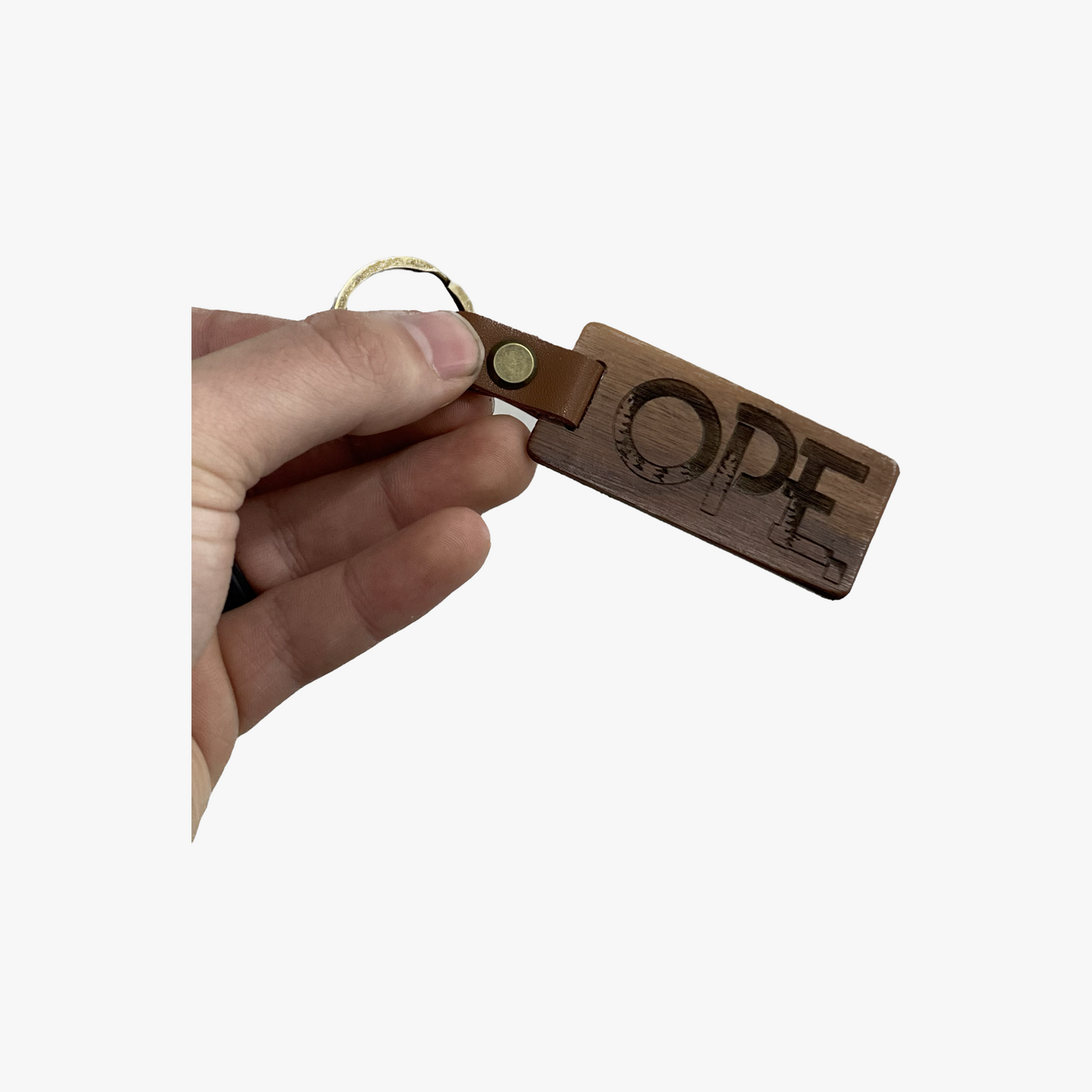 Keychain | Ope Wooden Keychain