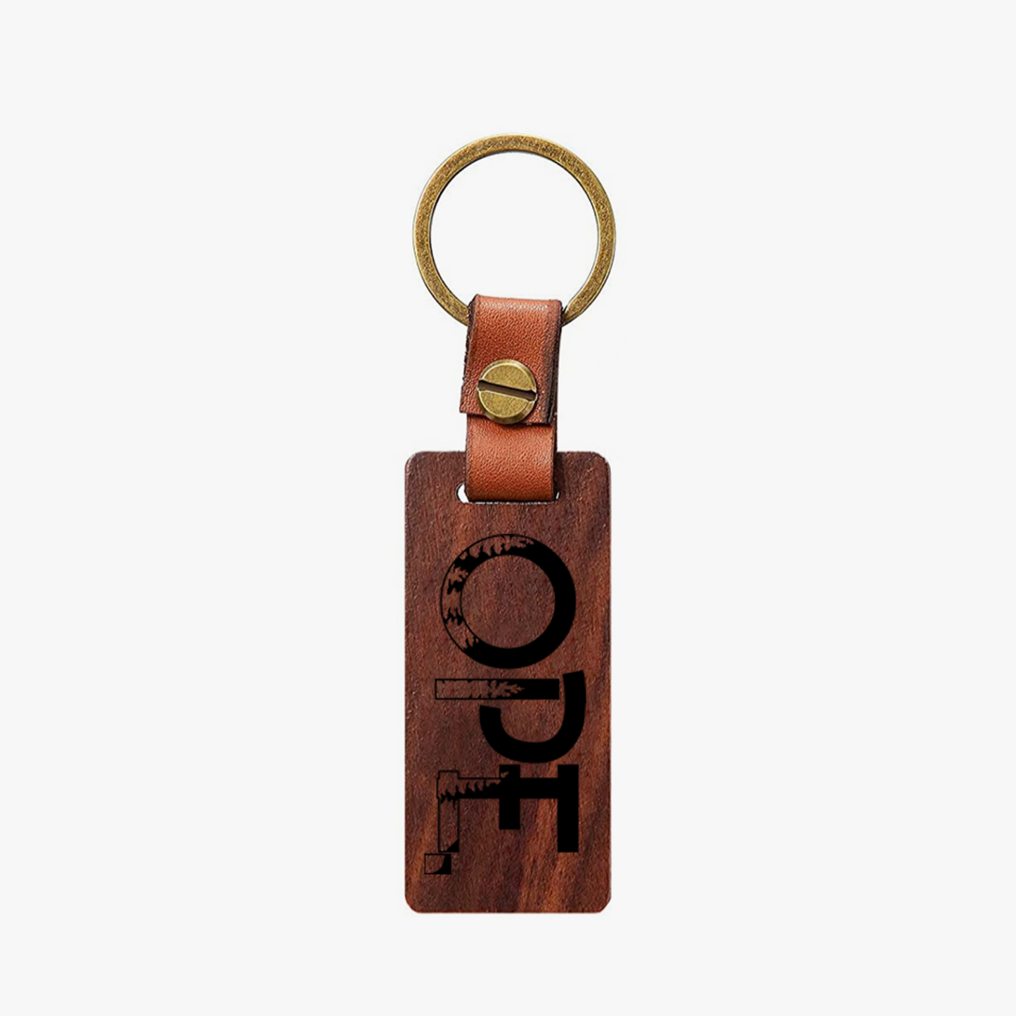 Keychain | Ope Wooden Keychain