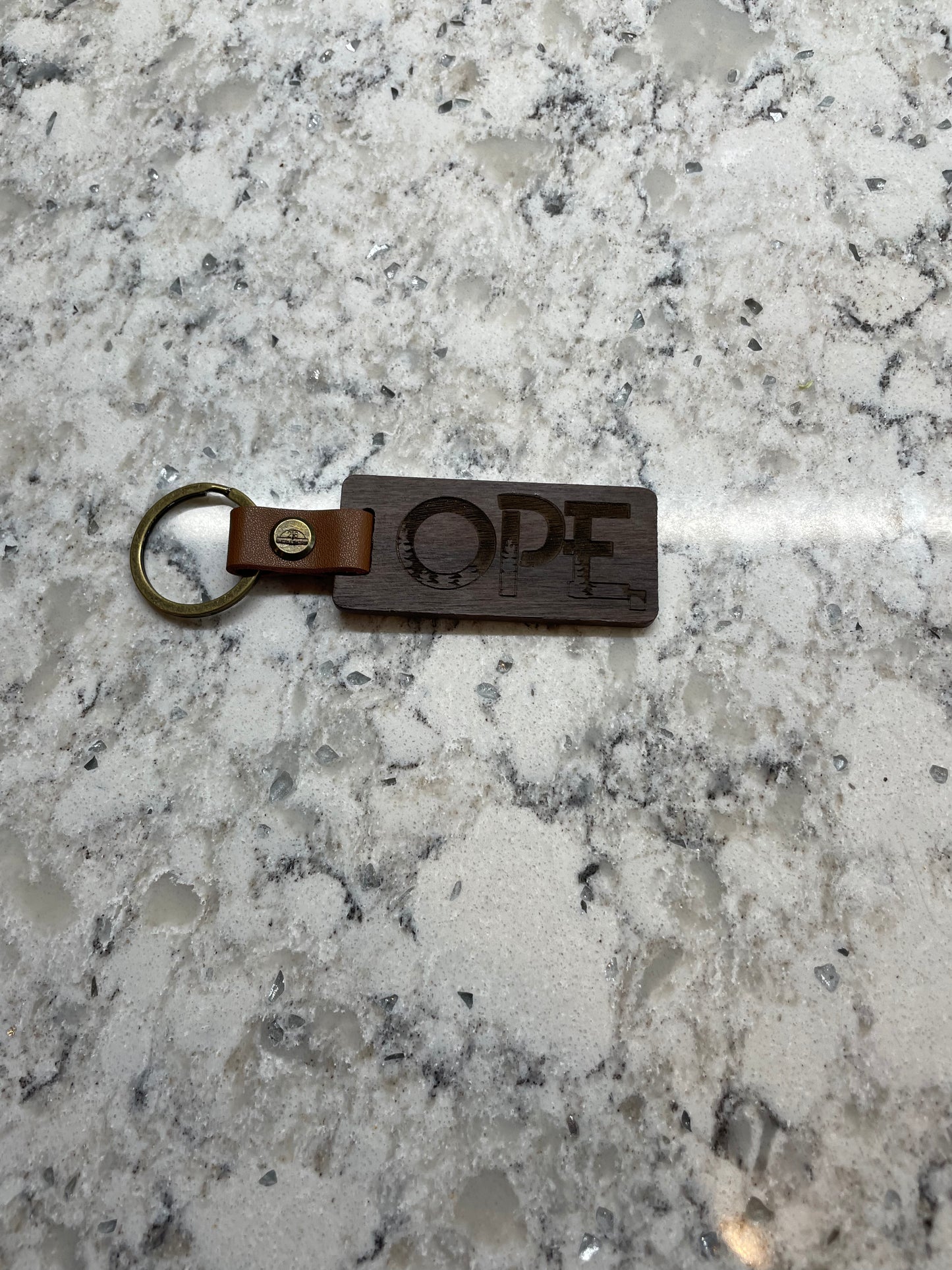 Keychain | Ope Wooden Keychain