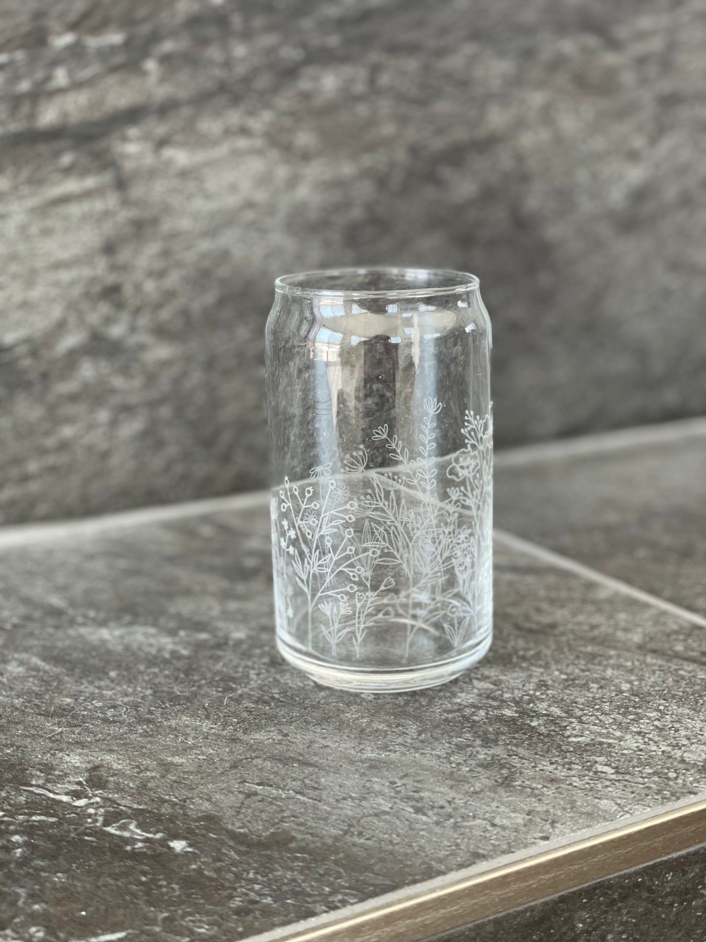 Drinkware | Wildflower Can Glass