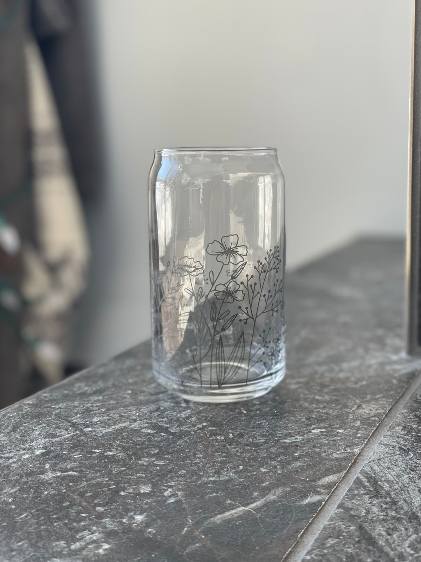 Drinkware | Wildflower Can Glass